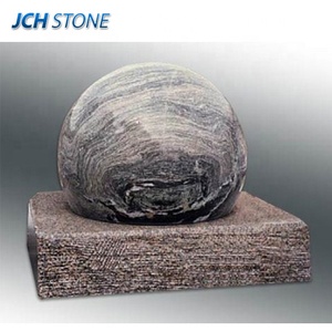 Lớn đá cẩm thạch & Granite đá xoay Sphere Balls nổi Fortune phong thủy bóng đài phun nước - Product Image 3