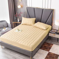 Protège-matelas matelassé imperméable anti-punaises de lit avec fermeture éclair