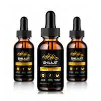 Extrait de Shilajit en gouttes pour hommes – Complément bien-être à base de plantes – Formule de minéraux traces – Soutien nutritionnel quotidien pour un mode de vie actif