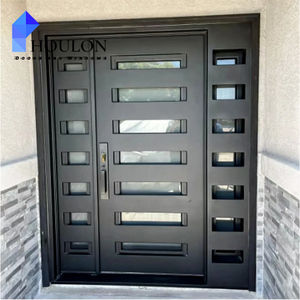 Portal <span class=keywords><strong>de</strong></span> Entrada Contemporáneo <span class=keywords><strong>de</strong></span> <span class=keywords><strong>Hierro</strong></span> con Iluminación LED Integrada - Product Image 2