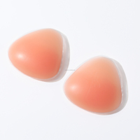 Insertos acolchados impermeables y cómodos para trajes de baño deportivos con forma de corazón para mujer |   2 Pares de Copas de Bikini con Borde Cosido y Efecto Push-Up, Lavables a Mano