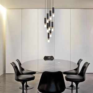 Lampade a sospensione moderne a Led in cristallo 7-12W AC85-265V Hanglamp Drop Light ristorante Bar gocce d'acqua lampada a sospensione montata in superficie - Product Image 5