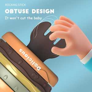 Promotion Jouets sensoriels pour bébés : Jouet éducatif rotatif à saisir, Twister de couleurs, <span class=keywords><strong>hochet</strong></span> pour nourrissons, jouet à torsion pour les doigts - Product Image 6