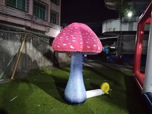 Champignon lumineux gonflable personnalisé <span class=keywords><strong>Alice</strong></span> beau champignon <span class=keywords><strong>au</strong></span> <span class=keywords><strong>pays</strong></span> <span class=keywords><strong>des</strong></span> <span class=keywords><strong>merveilles</strong></span> pour la décoration de parc - Product Image 5