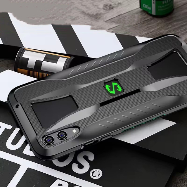 Shockproof Protective TPU Soft Phone Cases for Xiaomi Black Shark 2 / 2 Pro Case Heat Dissipation Cover + Gamepad Slot