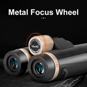 BIJIA 10x42 BAK4 prisme HD <span class=keywords><strong>jumelles</strong></span> étanches de haute qualité optique de Vision à faible luminosité pour la <span class=keywords><strong>randonnée</strong></span> observation des oiseaux chasse - Product Image 5