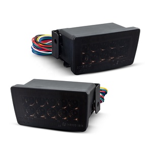 HUN KHÓI dẫn phía sau đèn sương mù thứ 3 phanh ngược ánh sáng cho SUBARU WRX/STI 2011 2021 Impreza 2011-2016 XV crosstrek 2013-2017 - Product Image 1