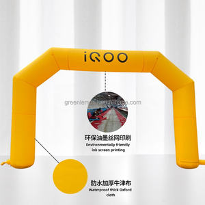 Надувная линия для наружного мероприятия из Оксфордской ткани с индивидуальным цветом и логотипом для рекламы и продвижения - Product Image 6