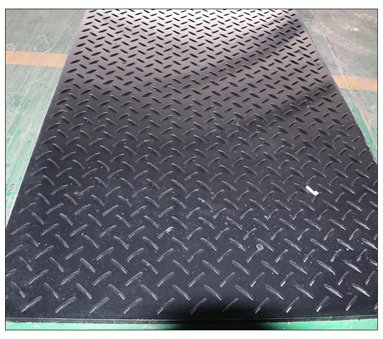 Direct Supply Non-Slip Plastic Roadbed Plate HDPE/PP/PE Paving Board for Chemical Machinery Custom Cutting Processing Service