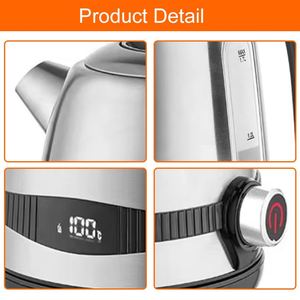 371379 CE/GS 1.7L Wholesale Modern Electric <b>Kettles</b> <b>Keep</b> <b>Warm</b> High Quality Kitchen Electric <b>Kettle</b> with Thermometer - Product Image 2