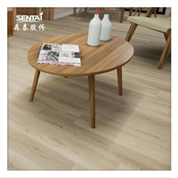 Anhui-suelo de vinilo sentai SPC/WPC con IXPE/cubierta de corcho, entrelazado de fábrica