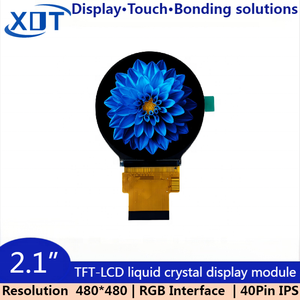 2.1inch TFT LCD hiển thị 480x480 Độ phân giải SPI + RGB giao diện LED Đèn nền st7701s điều khiển IC xot thương hiệu 300ins độ sáng - Product Image 2