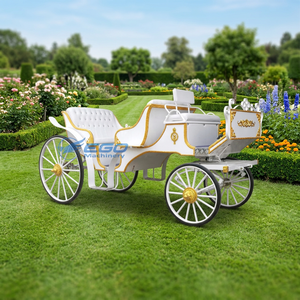 Voiture électrique de tourisme européenne de haute qualité 2026 à deux rangées, châssis en acier, 4-6 personnes, style classique Princesse Royale Citrouille/Chaperon Rouge - Product Image 1