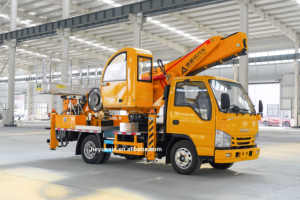 23m 25m 27m דלי משאית טלסקופית בום עבודה אווירית פלטפורמה איש להרים משאית גבוהה - Product Image 4