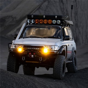 เต็นท์หลังคารถยนต์แบบเปิดโล่ง SUV ผ้าใบคลุมหลังคา ABS อัตโนมัติ กล่องเก็บของบนหลังคา เต็นท์หลังคารถยนต์ขนาดใหญ่ AM561 อลูมิเนียมทรงสามเหลี่ยม - Product Image 6
