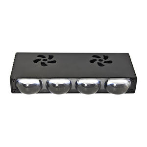 नए एक्स 6 इलेक्ट्रिक वाहन के नेतृत्व वाले ट्रक ऑफ-रोड फ्रंट ग्रिल छिपे हुए स्पॉट लैंप <span class=keywords><strong>12</strong></span> वी लेजर कैनन बाहरी ग्रिल फ्लैशिंग हेडलाइट - Product Image 6