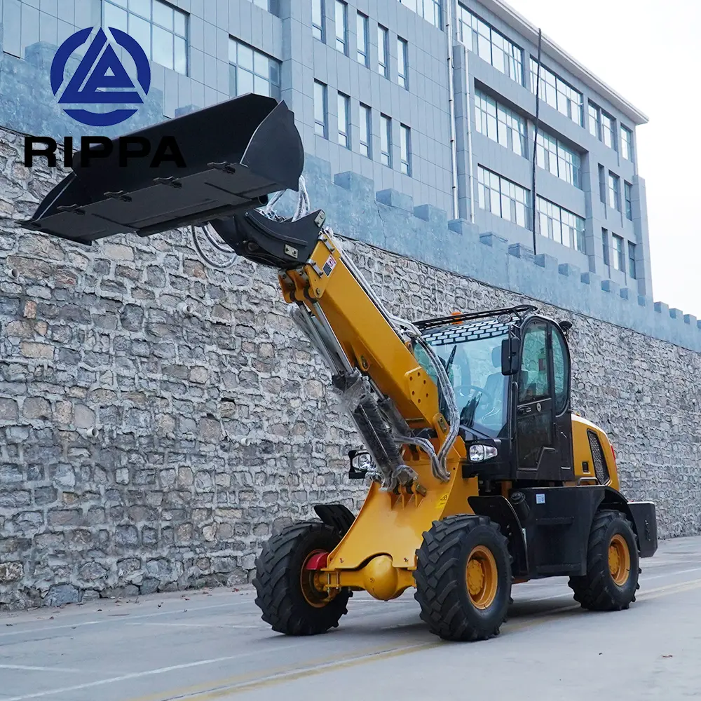 Construction Equipment Telescopic Arm Loaders Diesel Engine Road Loaders Telescopic Boom Loader