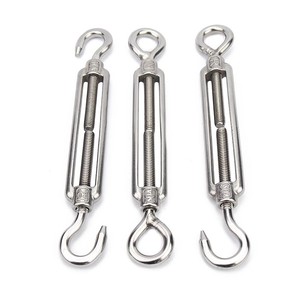 DIN1480 Turnbuckle With Eye <b>Hook</b> SS304 SS316 Turnbuckle <b>Bolts</b> and Nut Stainless Steel M6 M12 M16 M20 M24 M36 M42 - Product Image 3