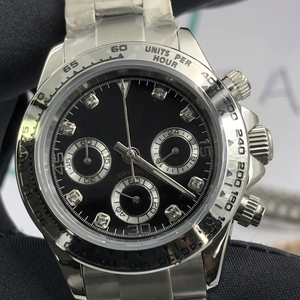 Reloj de Cuarzo para Hombre de 39 mm con Calendario, Acero Inoxidable, Movimiento VK63, Resistente al Agua, Estilo Ejecutivo y Moderno - Product Image 6