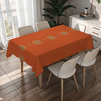 Nappe de table bohème respirante RNPT, motif mandala, en PVC, en rouleau, pour pique-nique, réutilisable