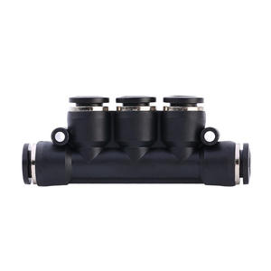 Conector Rápido Neumático PK4, Conector Rápido de Cinco Vías de Plástico PK6, Conector de Cinco Vías PK8, Diámetro Exterior PK10, Manguera de Aire PK12 - Product Image 1