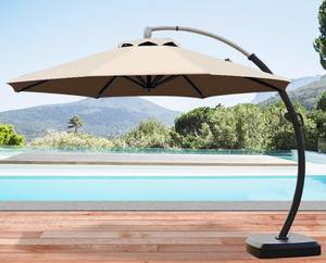 Parasol cantilever <span class=keywords><strong>de</strong></span> luxe pour <span class=keywords><strong>l</strong></span>'extérieur, grand parasol pour <span class=keywords><strong>hôtel</strong></span> étoilé, villa, cour, jardin, <span class=keywords><strong>plage</strong></span>, patio, mobilier - Product Image 3