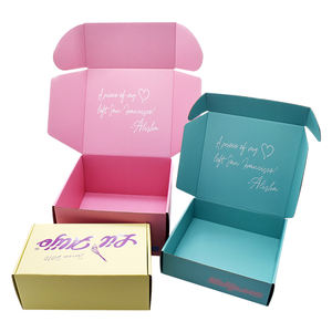 Groothandel Custom Logo Gratis Monster Eco Vriendelijke Duurzaam Kleur Golfkarton Grote Mailer Verzending Verpakking Papier Doos - Product Image 1