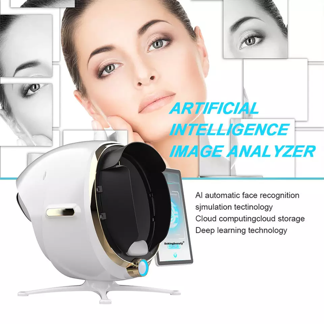 2025 Hot Skin Camera Analyzer Digital Facial Skin Analyzer Machine 3d Facial Skin Analysis