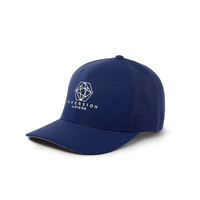 Casquette de baseball en coton brodée personnalisée, structurée, à 6 panneaux, découpée au laser, pour le sport, vente en gros, usine OEM ODM BSCI