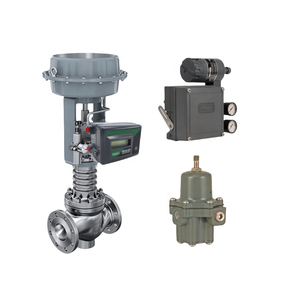 Válvula de Control de Globo de un Solo Asiento Linuo DVC2000 HART 4-20mA de Montaje Integral para Industrias de Petróleo, Química y Farmacéutica - Product Image 5