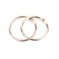 Nouvelle arrivée de bague de reliure en métal de bureau populaire de forme ronde