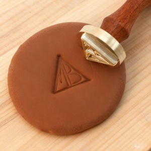 Sello de Arcilla Personalizado, Fecha, Sello de Cera, Sello Personalizado para Invitaciones de Boda, Regalo, Madera Personalizada - Product Image 5