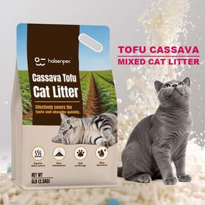 ขายส่งตรงจากโรงงาน ลดราคาพิเศษสำหรับการสั่งซื้อจำนวนมาก ทรายแมวผสมเต้าหู้และมันสำปะหลัง ดูดซับดีเยี่ยม ไม่ฟุ้งกระจาย - Product Image 1