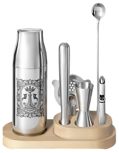 Ensemble de bar rond minimaliste de style nordique en fer, écologique et luxueux, avec pieds hauts, pour la maison, le salon, le café, la salle à manger - Product Image 1