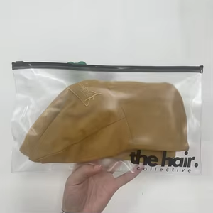 أكياس بلاستيكية شفافة بسحاب مصنوعة من البولي فينيل كلوريد مع إمكانية طباعة الشعار حسب الطلب - Product Image 2