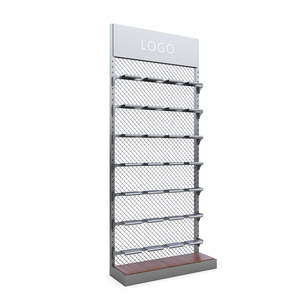 Thương mại Tùy chỉnh bóng rổ Sneaker cửa hàng đồ đạc xuất hiện Thiết kế kim loại tường Giày cửa hàng hiển thị cho cửa hàng bán lẻ - Product Image 3