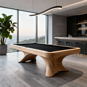 Mesa <span class=keywords><strong>de</strong></span> <span class=keywords><strong>Billar</strong></span> <span class=keywords><strong>de</strong></span> Pizarra <span class=keywords><strong>de</strong></span> Diseño Clásico y Precio Económico, Todos los Tamaños, Mesa <span class=keywords><strong>de</strong></span> <span class=keywords><strong>Billar</strong></span> <span class=keywords><strong>de</strong></span> Madera Maciza Personalizada 3 en 1 con Tablero Superior - Product Image 2