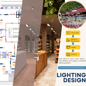 RONSE Barrina, profil rond moderne de haute qualité, éclairage linéaire suspendu à LED, profil en aluminium pour la décoration intérieure - Product Image 2