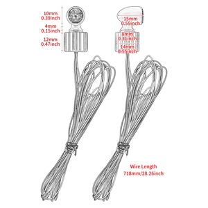 Đèn LED Mini Xe Máy Phanh Xi-nhan Cho Harley Softail Touring FLHR XL BMW Đèn Báo Phía Trước Phía Sau - Product Image 5
