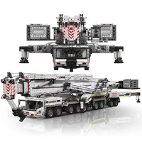 Mould King 17001-96 Série Ingénierie RC Grue sur chenilles Grue à tour Excavatrice Blocs de construction motorisés Vente en gros