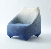 Collection Vietnam : Chaises Adirondack Saucer Penguin à bascule pour bureau, salon, chambre et hôtel, en polypropylène HDPE durable
