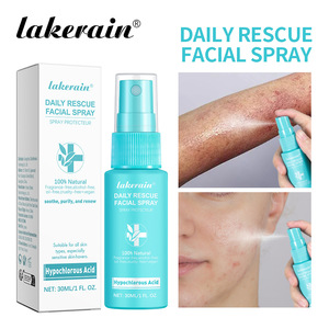Lakerain 30ml spray facial de secours quotidien apaisant purifiant renouvelant l'acné rougeur réduisant l'acide hypochloreux spray facial - Product Image 4