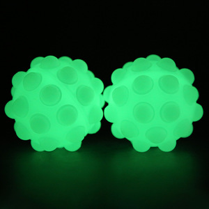 Kean – boule de décompression ronde en silicone, jouet anti-stress, lumineuse dans la nuit, pour enfants de 8 à 13 ans, unisexe - Product Image 2