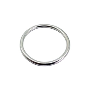 Anillo redondo soldado de acero inoxidable 304 para llaveros de bolsos, <span class=keywords><strong>collar</strong></span> de perro - Product Image 4