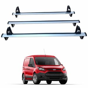Barras transversales de aluminio para el techo de la Ford Transit Connect Van 2013-2022, portaequipajes. - Product Image 1
