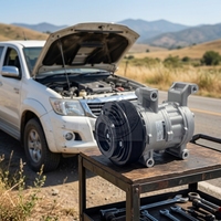 Prix de gros usine Nouveau compresseur de climatisation de voiture de marque ZH pour Hilux 2015 12V avec garantie de 12 mois