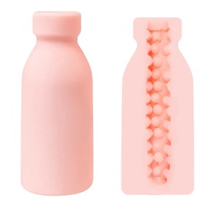 Milk Bottle Aircraft Cup Vagina Buttock Inverted <strong>Mold</strong> Masturbation Massager Men Sex Toys Exercise Healthy Pussy Tools - Product Image 6
