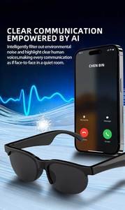Gafas de Sol Inteligentes con Audio, Altavoz y Micrófono Integrados, Audio de Oído Abierto, Llamadas con Manos Libres, Batería Recargable, Bloqueo de Rayos UV - Product Image 2