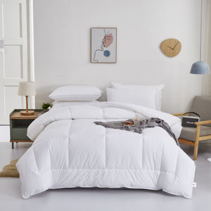 Doux luxe personnalisé hôtel simple double reine King Size hôtel couette insérer entièrement ensembles de couette avec oreiller - Product Image 2