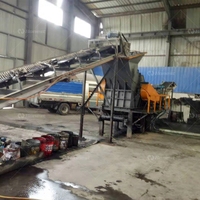 Usine de recyclage de broyage de filtre à huile moteur à haute efficacité avec une grande capacité à vendre